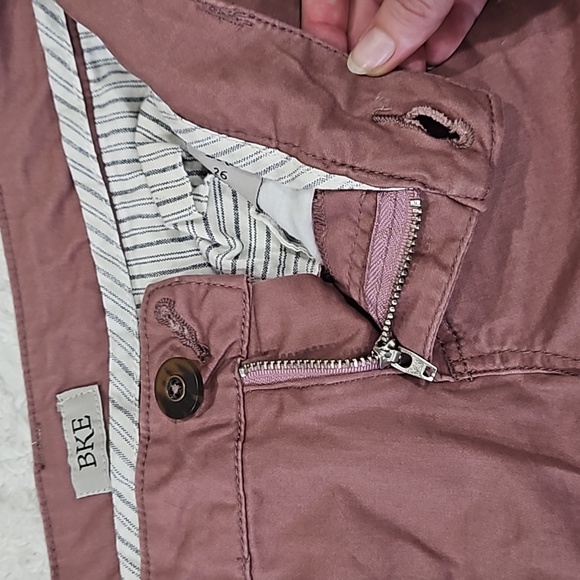 Blush Pink BKE Embroidered Shorts - Picture 7 of 9